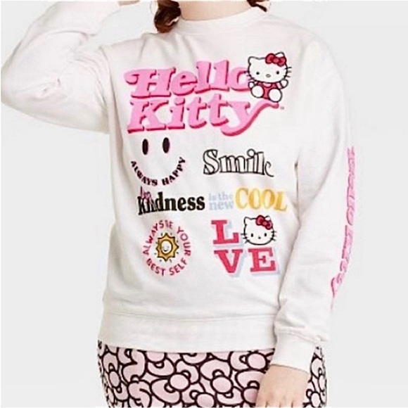 Hello Kitty | Sanrio | Graphic Crewneck Sweatshirt Size XL - Picture 1 of 5